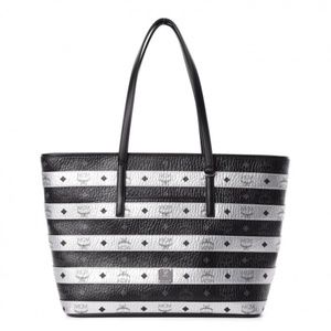 Metallic Visetos Striped Medium Anya Shopper Tote